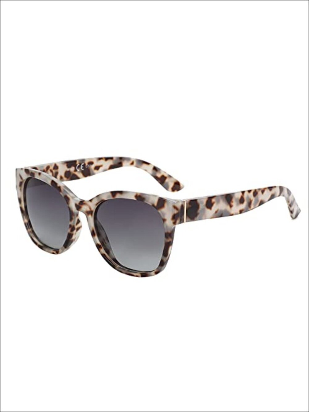 Cat Eye Polarized Sunglasses UV400 Oversized Retro Shield Shades